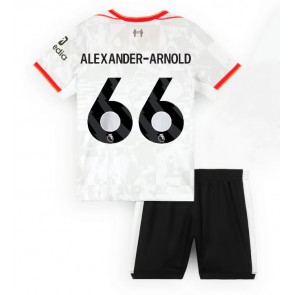 Liverpool Alexander-Arnold #66 Tredje Kläder Barn 2024-25 Kortärmad (+ Korta byxor)